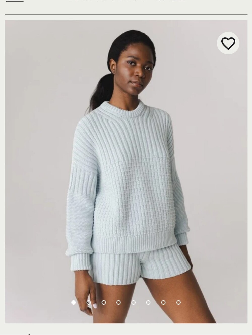 ISO The Knotty Ones Delčia Sweater In Dew